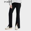 PORTS Women's Pleated Detail Straight-Leg Pants