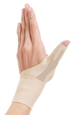 Alphax Wrist Thumb Made In Wrist Left Size M Support, Support, Thin, Fixed, Japan, Doctor's Support, Fit, Beige, Hand,