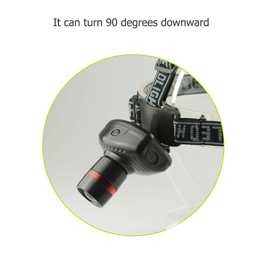 Portable High Power Forehead Torch Flashlight Cycling Lights LED Head Lamp Headlight