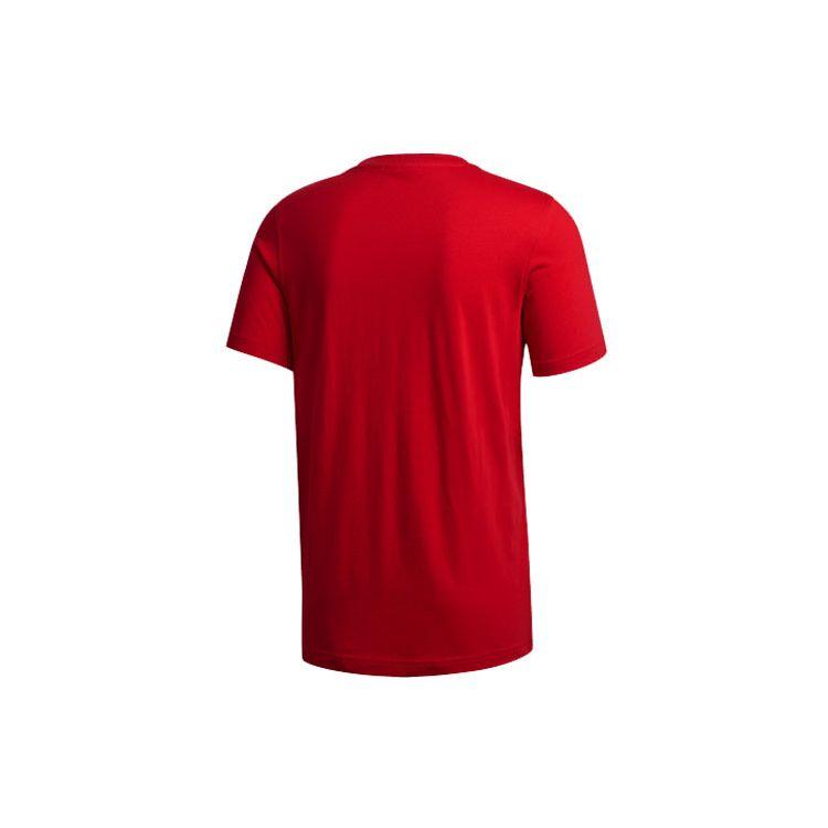 Adidas Originals Trefoil Sport Short Sleeve T-Shirt Men Tops Light-Scarlet GD9912