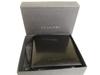Authentic BVLGARI Black Leather Bifold Men Wallet Compact Wallet #a887  Refurbished