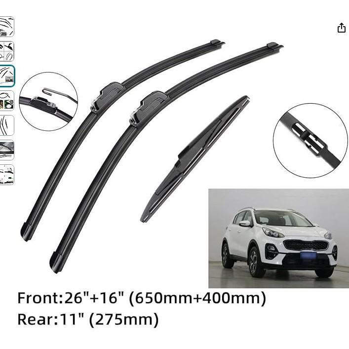 

Для Sportage QL 2016-2019 Kia Sportage QL 2016-2019 26 inch + 16 inch + 11 inch