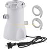 92MF 300GPH Pool Filter Pump Pool Filter Pump 110-220V Cartridge Filter Pump 300GPH Above Ground Pool Filter Cartridge Pump