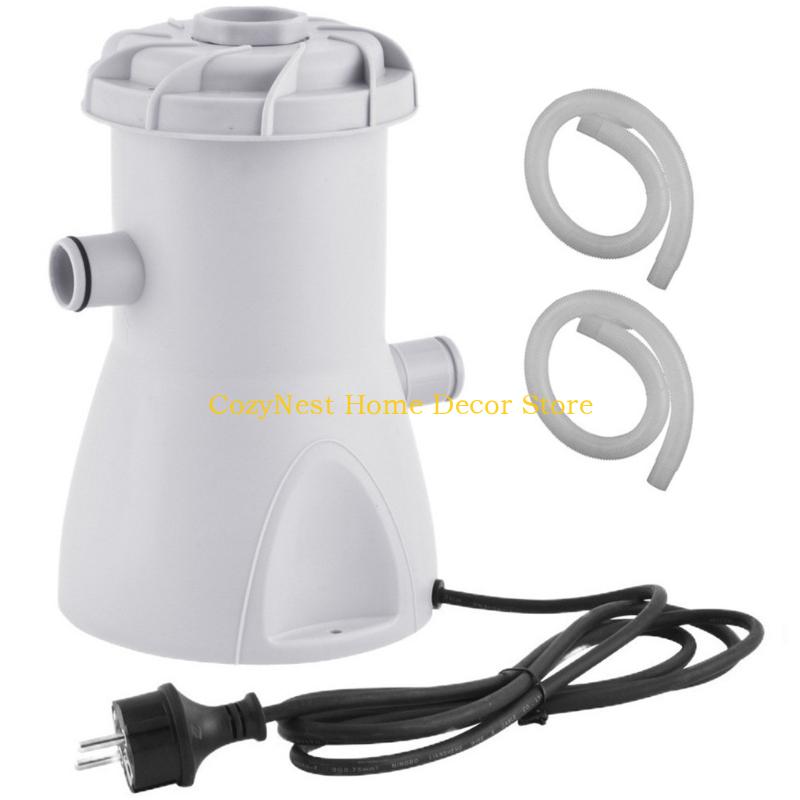 92MF 300GPH Pool Filter Pump Pool Filter Pump 110-220V Cartridge Filter Pump 300GPH Above Ground Pool Filter Cartridge Pump