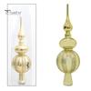 Topper per albero di Natale Topper per albero di Natale glitterato Topper per bottiglia antiscivolo a forma di zucca Decorazione per albero di Natale Crea atmosfera Decorazioni per feste