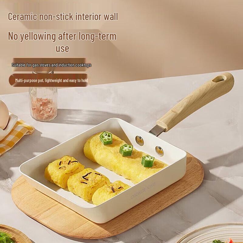 COOKER KING 18 см Антипригарная сковорода для тамагояки