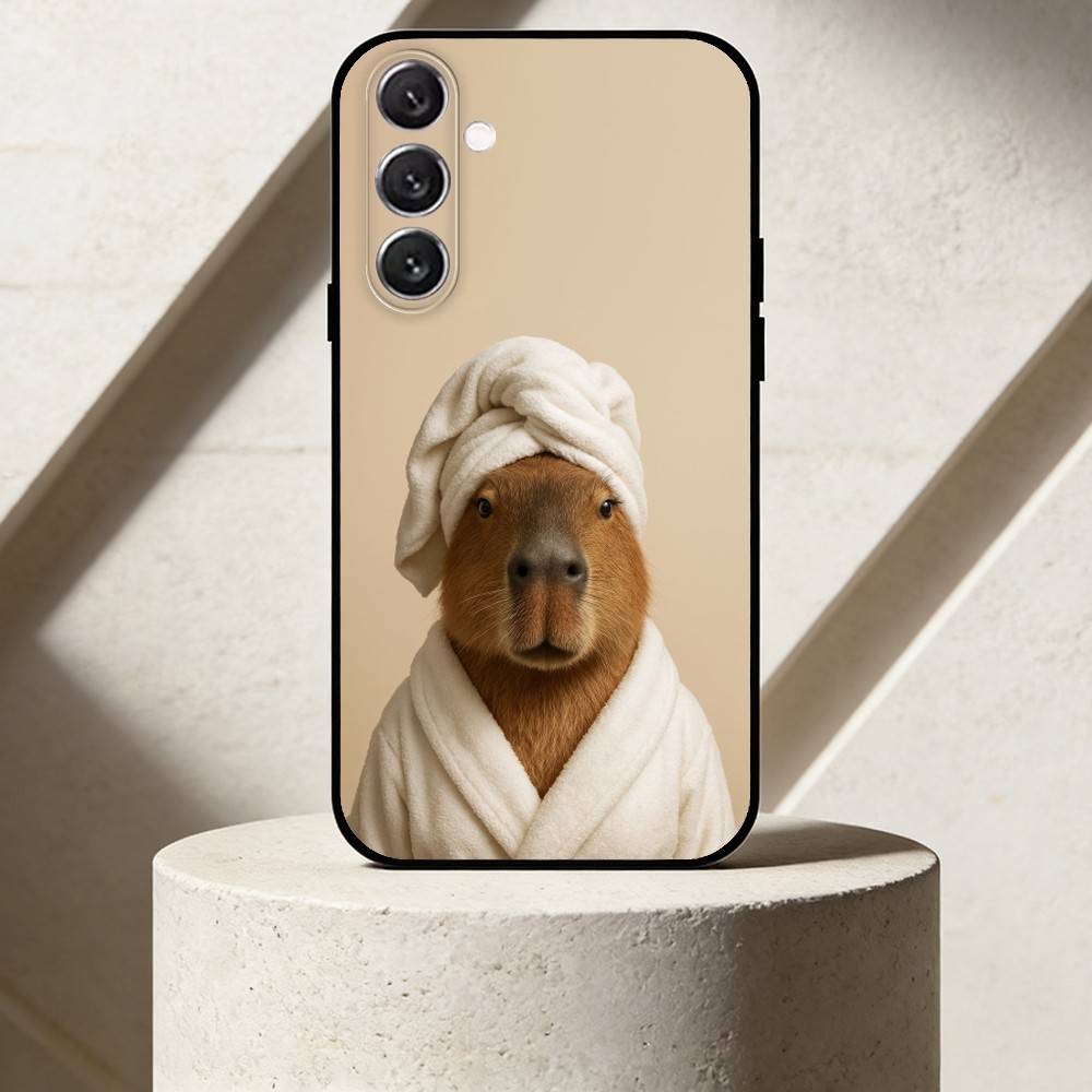 

C-Capibala Phone Case For Samsung Galaxy A91,80,73,72 ,71,53,52,32 ,31,22,21s,20,Soft Black Case Samsung a42 5g