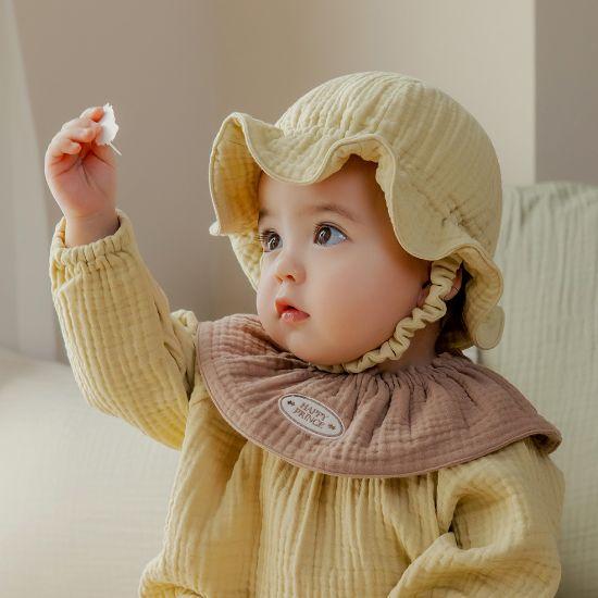 Happy Prince Happy Bebe Double Gauze Sun Hat (3 Colors)