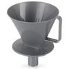 Reusable Plastic Coffee Filter Funnel Drip Brewer 16x13.5cm