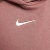 Nike Mode Pullover Langarm Cropped Sweatshirt Damen Tops Lotus-Pink DQ5859-634