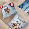 A-ahiruno P-pekkle Cartoon Stitch Lucky Dragon Pillow Cover Sofa Cushion Cover Home Room Decoration Children Gift