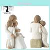 Affascinante Statuetta in Resina Madre e Bambino per Casa Camera da Letto Accento Decorativo Regalo