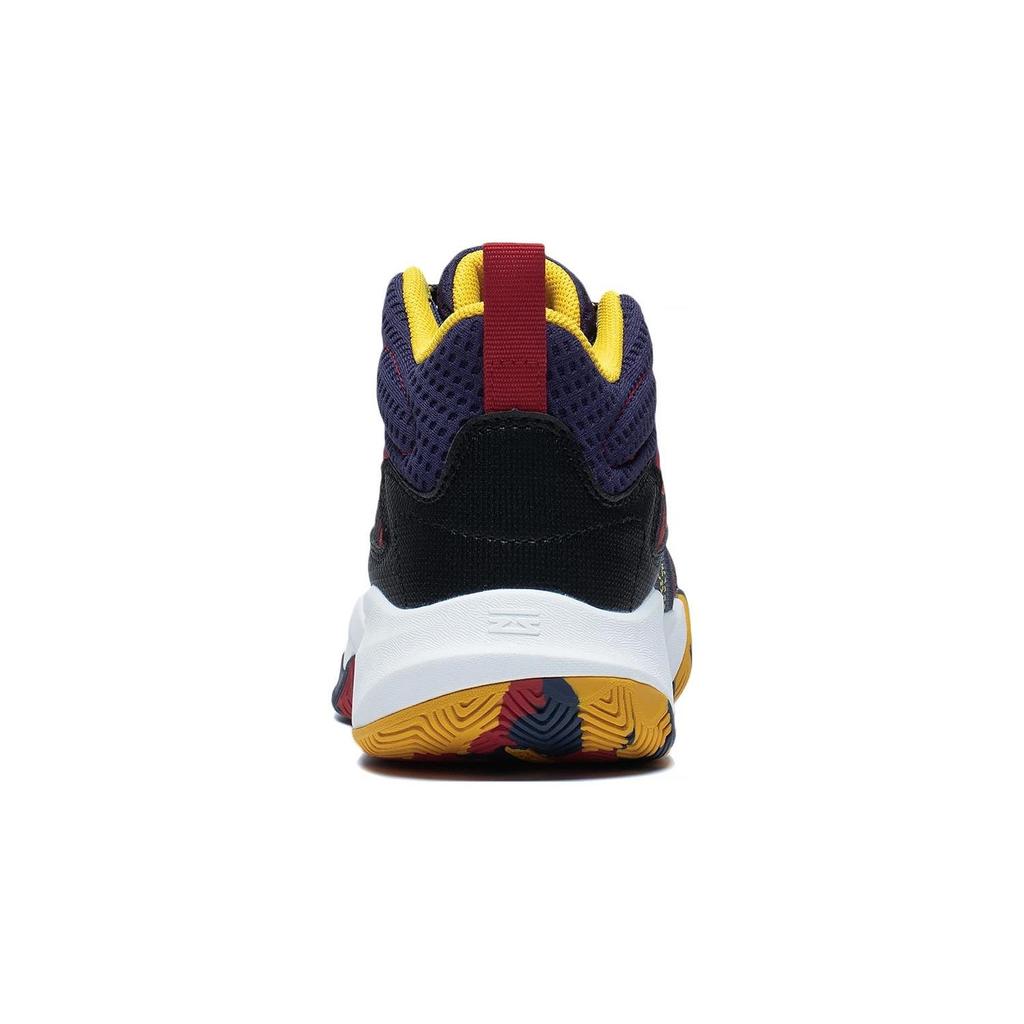 Li Ning Primary 3.0 Comfortable Non-Slip Wear-Resistant Mid-Top Basketball Shoes Kids Sneaker Red Blue Yellow YKBT006-7