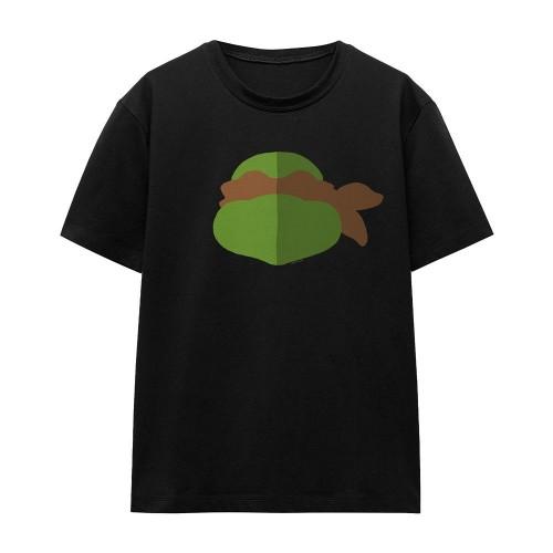 Teenage Mutant Ninja Turtles Unisex Adult Michelangelo Face T-Shirt