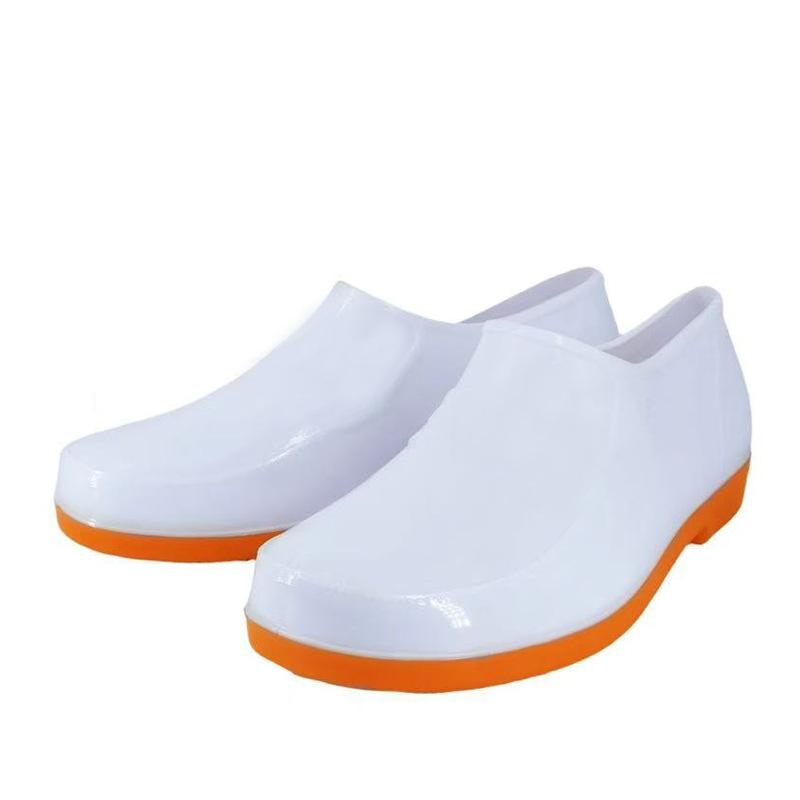 

Желтые сапоги с высоким голенищем, чисто белые, нескользящие, санитарные водные сапоги, износостойкие, теплые резиновые сапоги 36