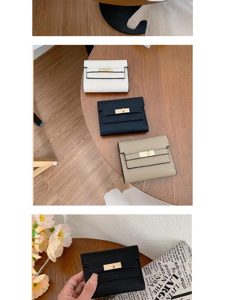 Women's Compact Foldable Wallet - Small Short Handbag.