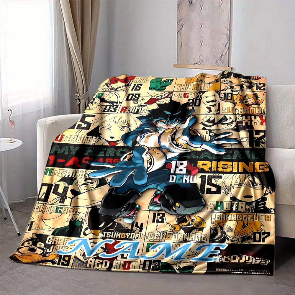 Custom 1pc Adventure Fantasy Land Blanket, Soft And Comfortable Blanket, Casual Warm, Camping Travel Blanket, Birthday Gift Q912107