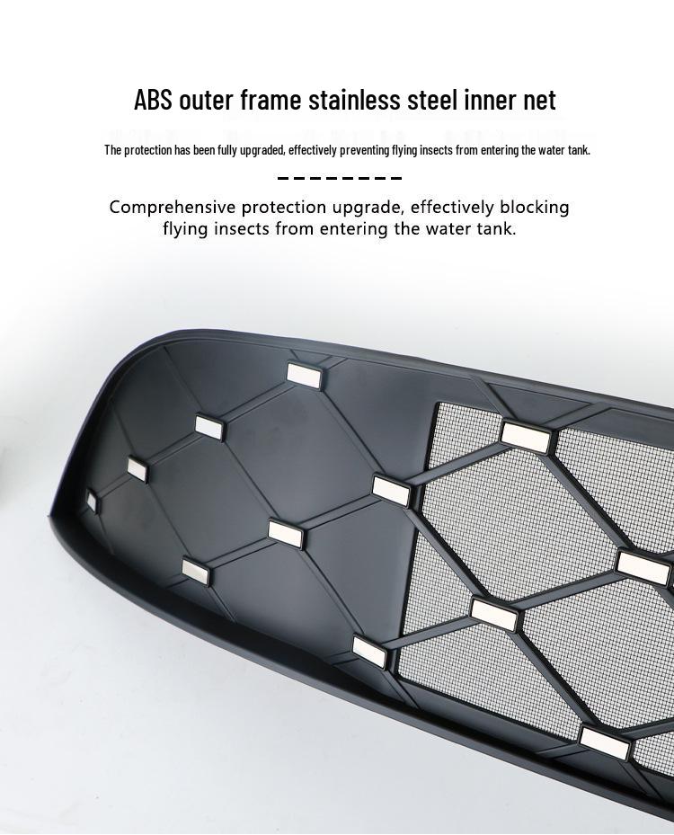Compatible Shangjie H5 Starry Sky Insect Net Front Grille Radiator Grill Bug Deflector Modified Parts for 25 Models