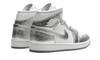 Air Jordan 1 Mid Crinkled Chrome