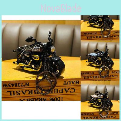 Stylish Cartoon Alloy Motorcycle Keychain Cute Accessory For School Bags And Keys