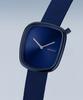 BERING Quartz Watch Pebble Blue Stainless Steel Mesh Strap Genuine Imported Product 3 Year Internal Warranty Sapphire Glass Scratch Resistant Break