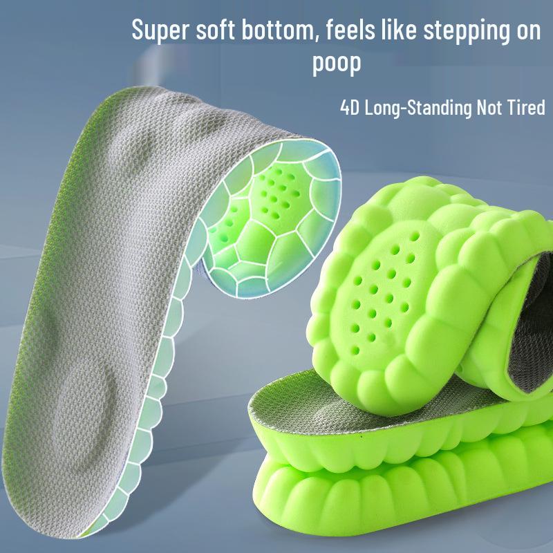 

Латексная стелька для ботинок и спортивной обуви: Утолщенная поддержка свода стопы, амортизация, защита от пота и запаха, дышащий комфорт. 35-36 adjustable