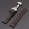 Cinturini per Orologi in Vera Pelle di Vitello con Fibbia a Farfalla 20mm 22mm 24mm 26mm Cinturino per Orologio Business Sostituzione Cinturino Orologio da Polso