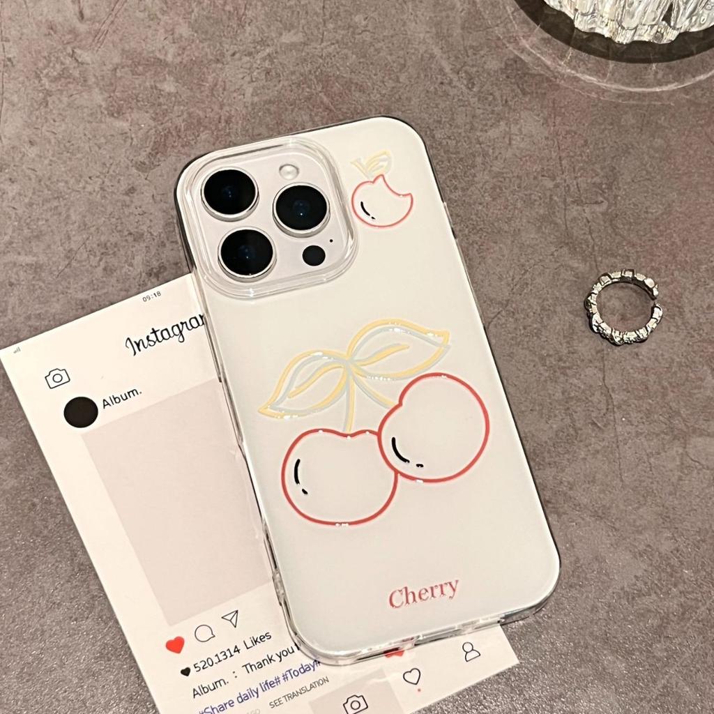 Line Cherry for IPhone16pomax for Apple 15pr Mobile Phone Gram 14 New Model 13 for Apple 16pro