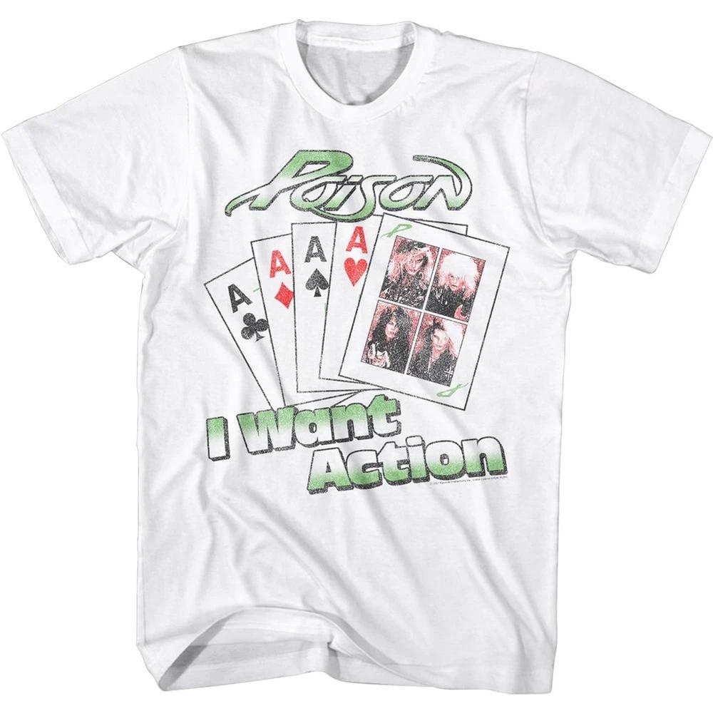 Poison Want Action Card TShirt S