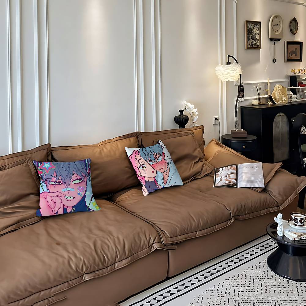 Anime ALIEN STAGE Pillow Case Removable Washable Cushion Cover – All-Season Soft Linen