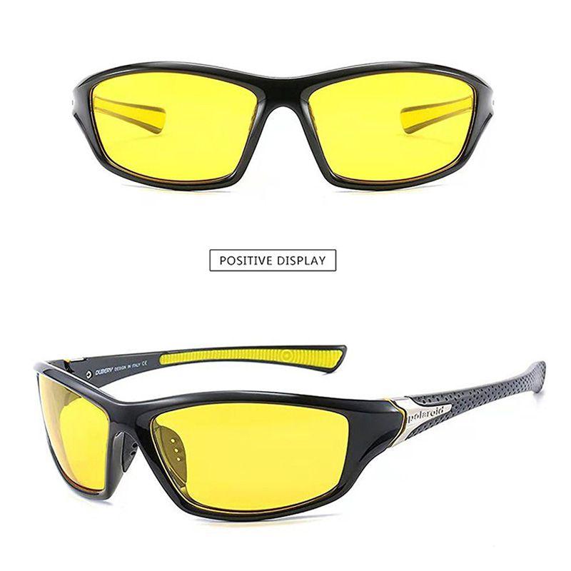 Polarized Men Sunglasses Women Retro Square Sport Fishing Cycling Driving