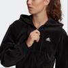 Adidas Jackets Women's Black Hooded Moderate Other H25101