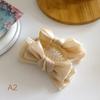 Elegant Bow Pill Head Grip Clip Korean Temperament Hair Clip Female Headdres