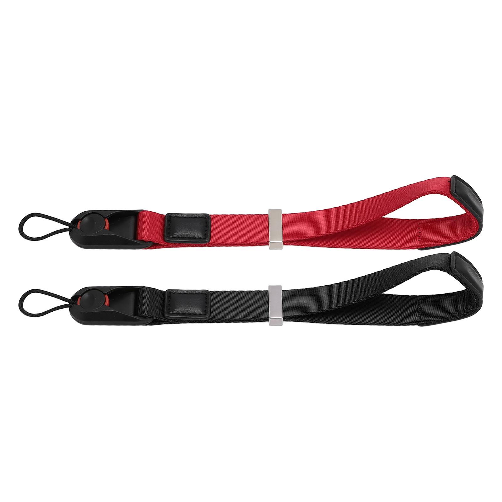 

Camera Wrist Strap Nylon Secure Attachment Portable Lightweight Quick Release Camera Hand Strap for Black