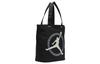 Jordan Cotton Tote Bag, Shopping Bag, Shoulder Bag, Handbag Unisex Black FJ6806-010