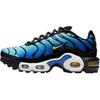 Air Max Plus GS Hyper Blue 2025 Trampki Dziecięce Czarne Błękitne Zamszowe CD0609-032