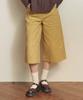 COMONINOZ W Bermuda Crop Pants [Mustard]