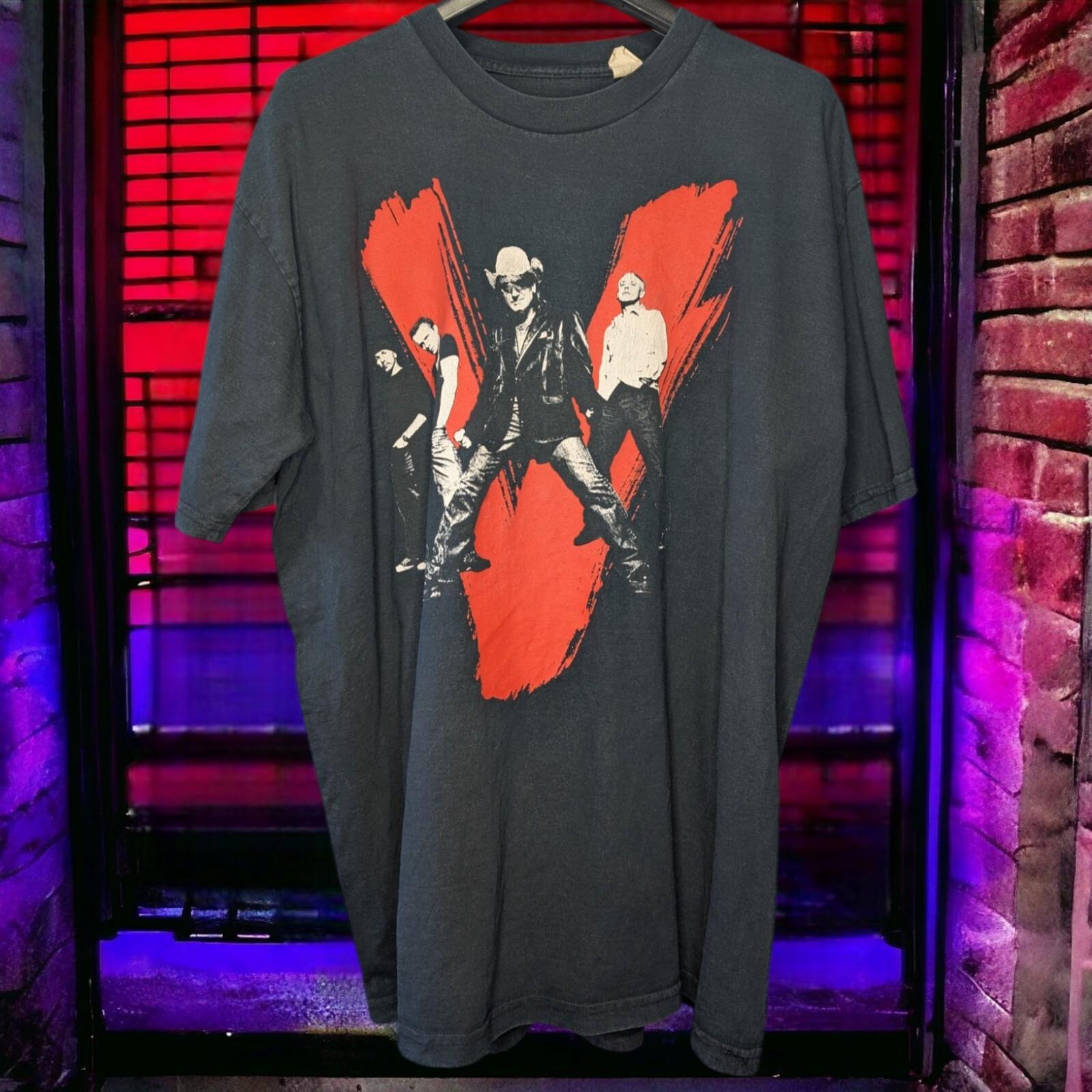 U2 Vertigo 2005 Tour Double Sided T-shirt XXL