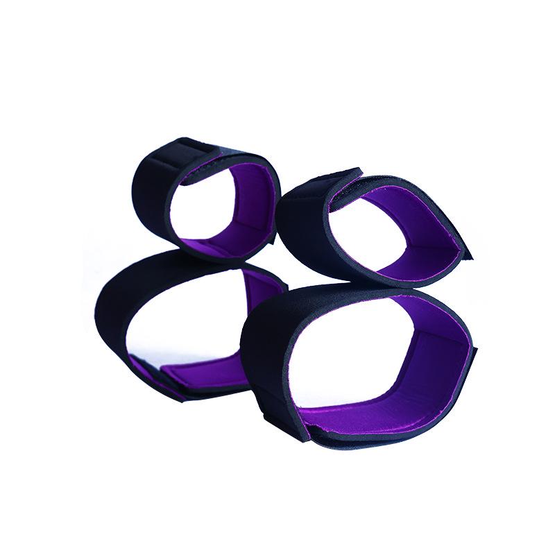 SM Plush Bondage Handcuffs & Anklets Restraint Set