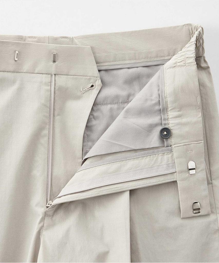 STCO Cotton Bermuda Half Pants Light Beige (Real Wide Fit)_Shpvb71Wsf