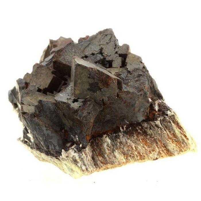 Pierres et Minéraux. Siderite. 827.0 ct. Chachatier, Vaulnaveys-le-Bas, Isère, France.