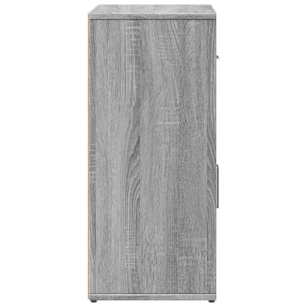 Sideboard Gray Sonoma Oak 60 x 31 x 70 cm Particle Board