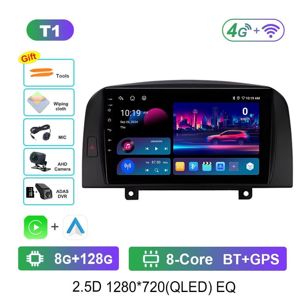 Car Radio Multimedia Player Android System for Hyundai SONATA NF 2004 - 2008 GPS Navi 4G WiFi Bluetooth Touch Screen DSP Stereo
