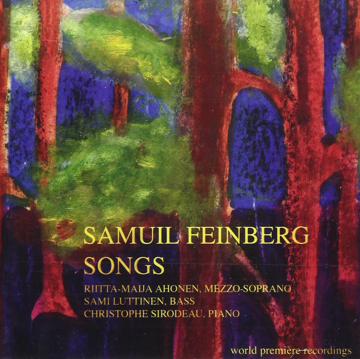 

CD FEINBERG, AHONEN, LUTTINEN; SIRODEA - Songs US Classical Used