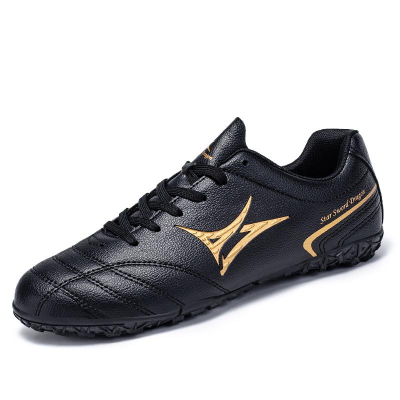 Fashion Green Men's Football Training Shoes Size 35-46 Soccer Turf Shoes Unisex Professional Indoor Futsal Sneakers Men