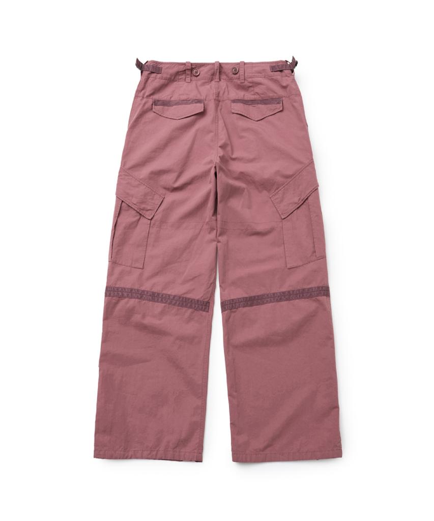 Haechinglum Curved Cargo Pants Pink