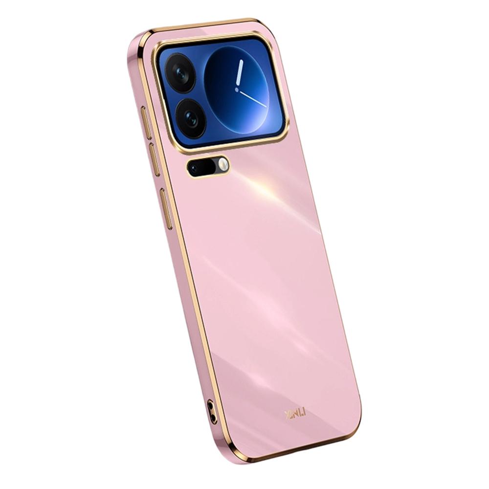 Bulk Purchasing XINLI For Xiaomi 17 Pro Max Case TPU Phone Cover with Electroplating Frame