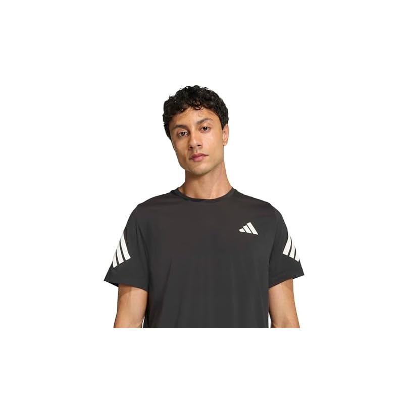 [Adidas] Running Shirt ADI365///T Men's QA182 Black (JZ7694) L