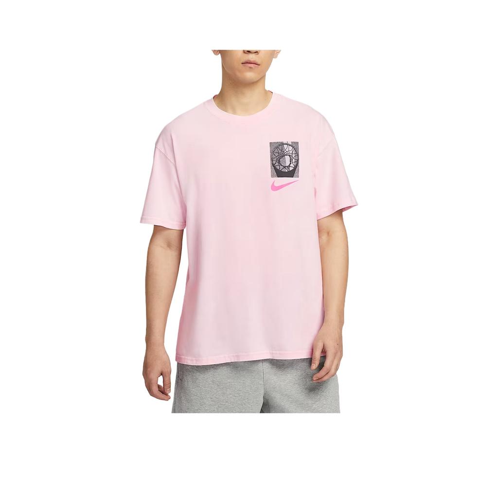 Nike Comfortable Fashionable Casual Versatile Short Sleeve T-Shirt Men Tops Foam-Pink HJ3326-663