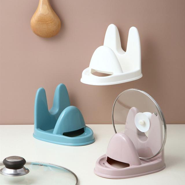 

Plastic Kitchen Pot Pan Cover Shell Cover Sucker Tool Bracket Storage Rack Holder Home Applicance Kitchen Storage Rack Organizer розовый